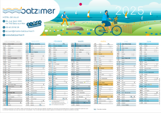 Calendrier 2025