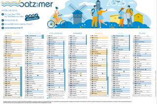Calendrier 2023