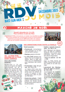 Les RDV de Décembre 2025