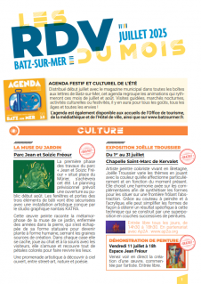 Les Rendez-vous du mois de juillet 2025