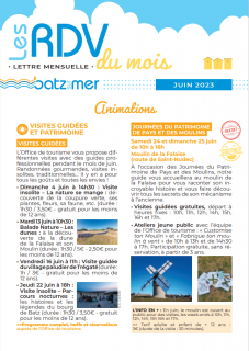 Les Rendez-vous du mois de Juin 2023