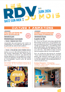 Les RDV de Juin 2026