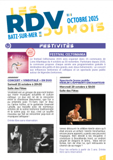 Les RDV d'Octobre 2025