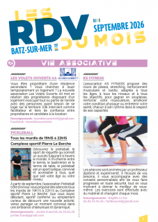 Les RDV de Septembre 2026