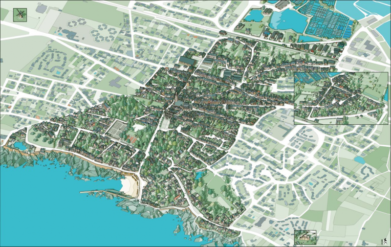 Plan cavalier