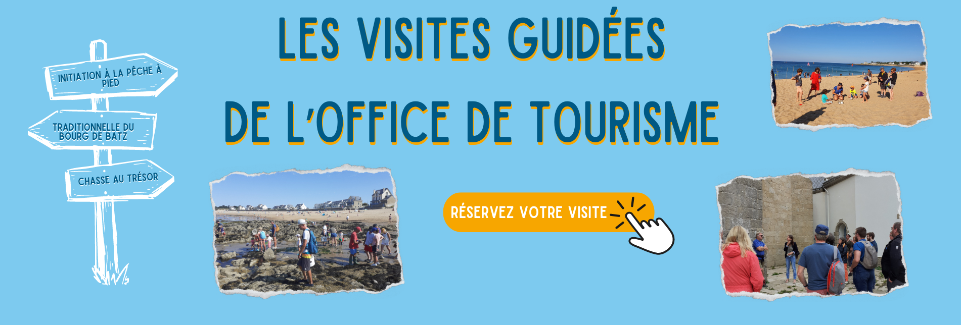 Les visites de l'Office de tourisme de Batz-sur-Mer