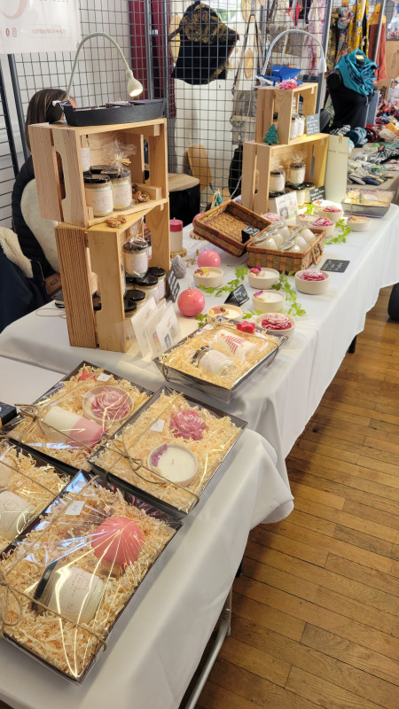 Marché de Noël - interieur salle des fetes - 2