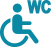 Sanitaires accessibles