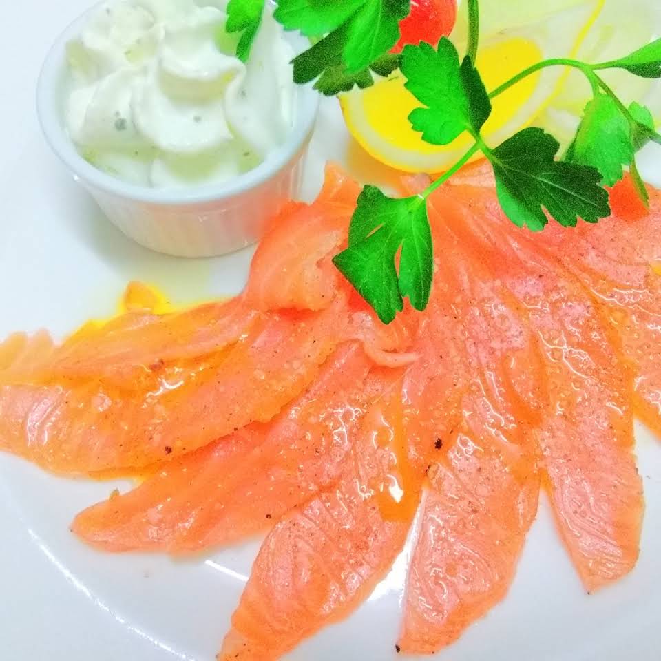 Salmon plate - L'aporrhais