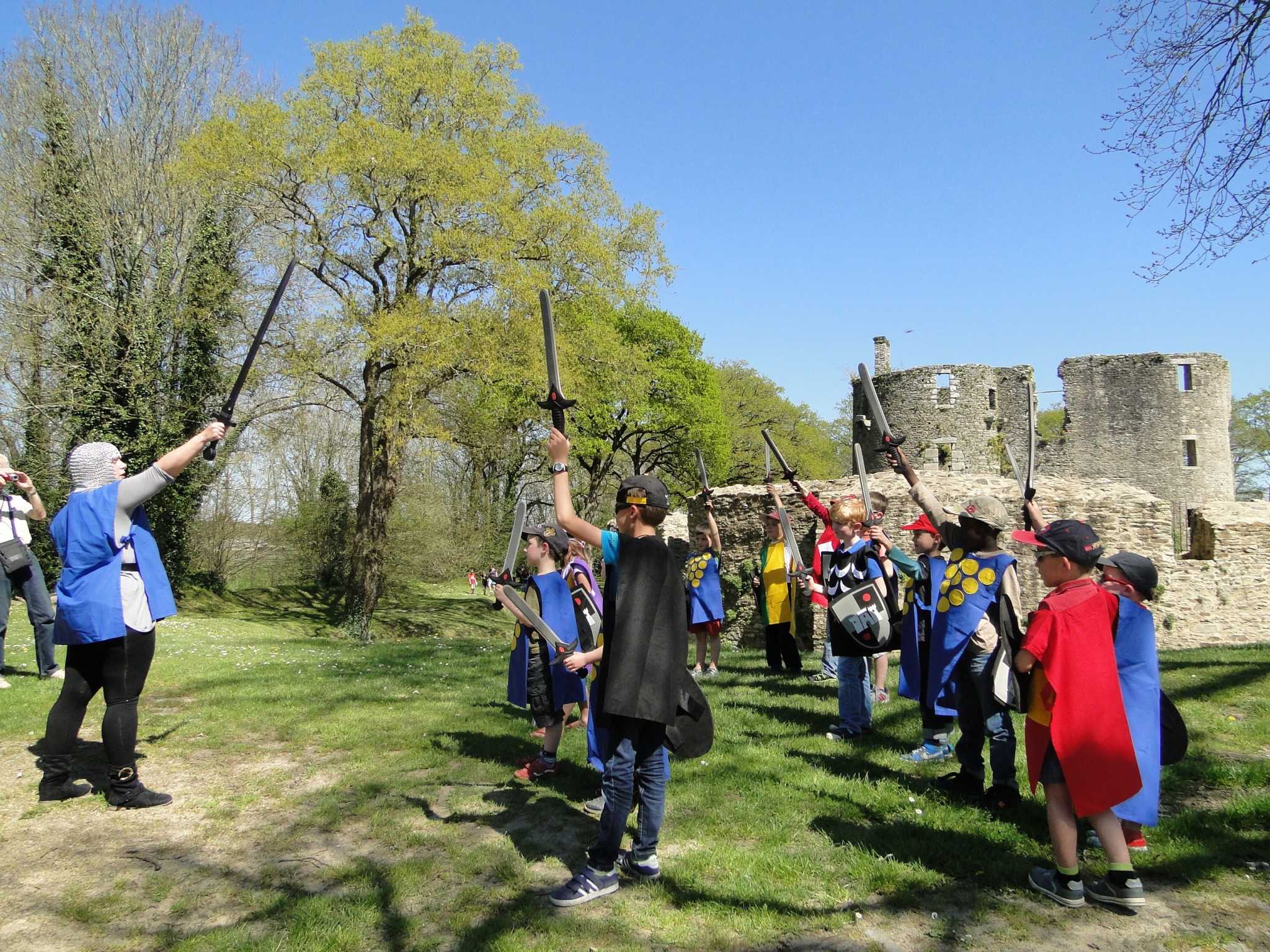 Château de Ranrouët - Visite animée les petits chevaliers