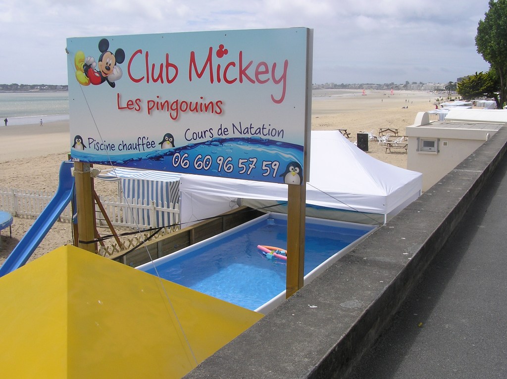 Club de plage Les Pingouins - Club Mickey - La Baule