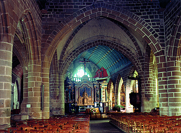 The church of Saint-Guénolé