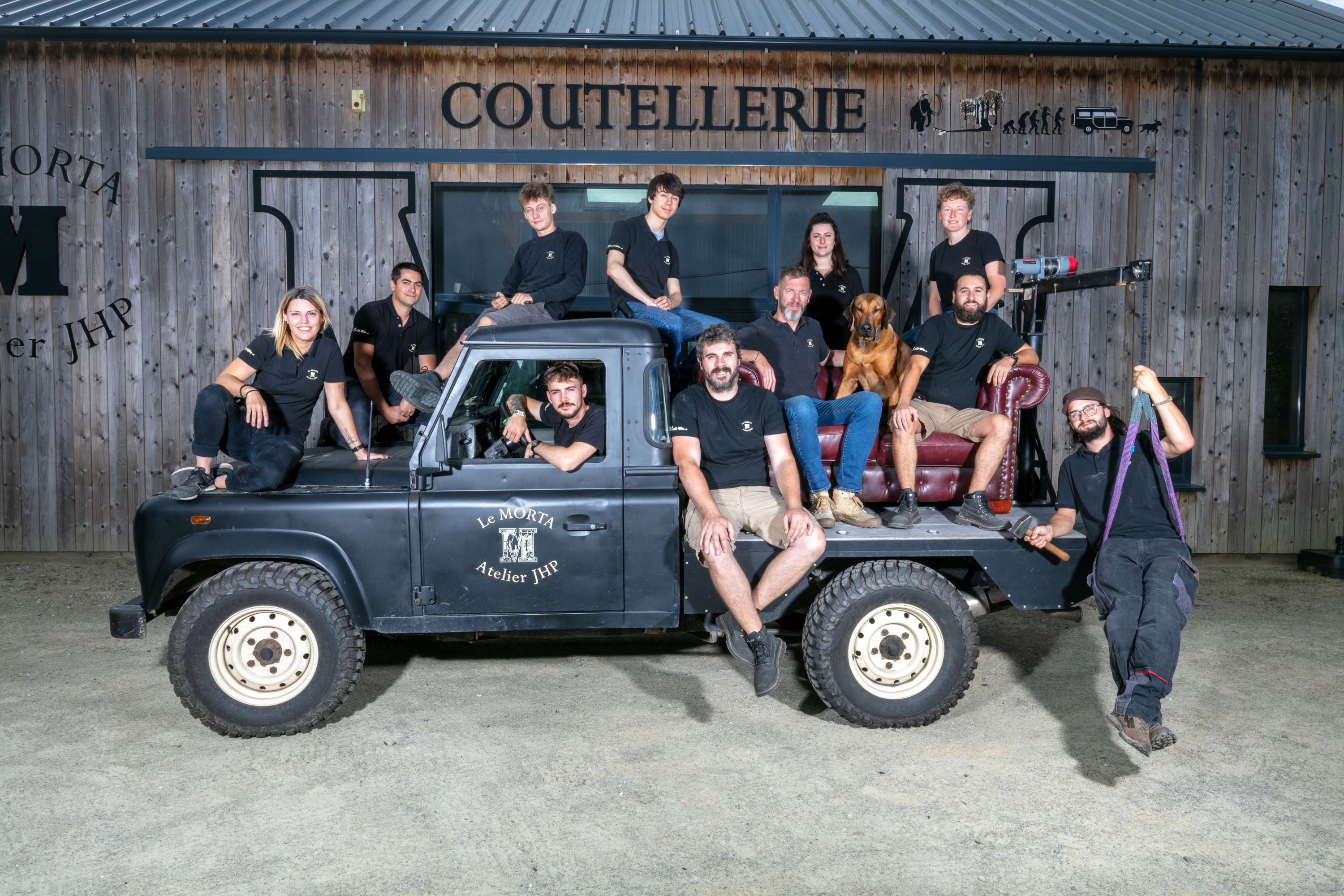 Equipe de l'Atelier JHP - Couteaux morta - Saint-André-des-Eaux