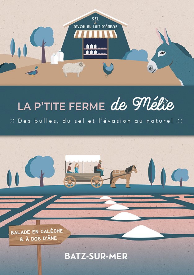flyers P'tite Ferme de Mélie - Batz sur Mer