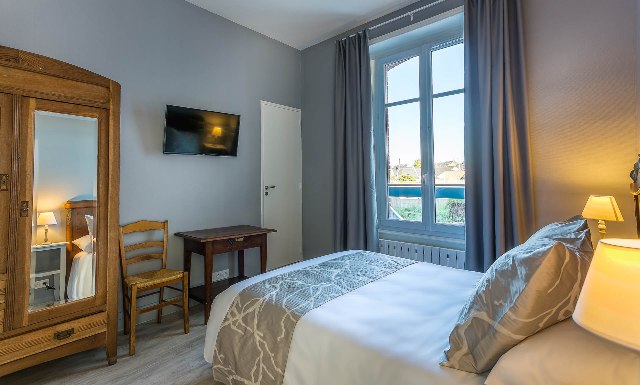 Hôtel des marais salants à Batz-sur-Mer - Chambre