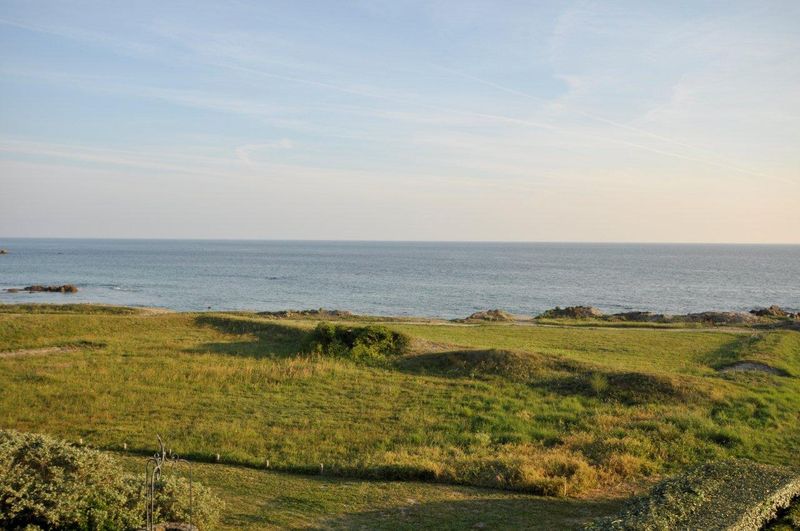 Hôtel Le Lichen de la Mer - Côte sauvage de Batz sur Mer - Vue sur le sentier des douaniers