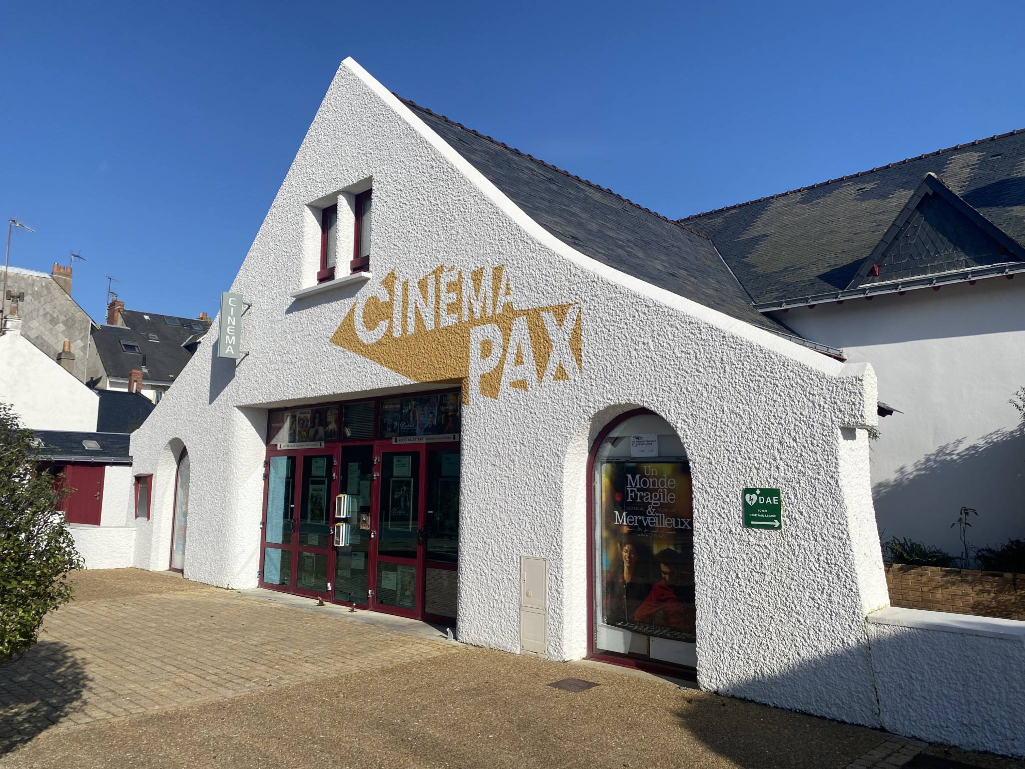 Le Pouliguen - Cinéma Pax - La façade
