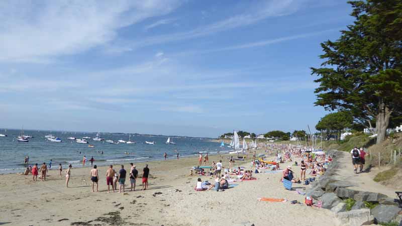 Plage de Lanséria - Allée des barges - Mesquer Quimiac