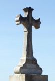 The new cross of the calvary of Kervalet