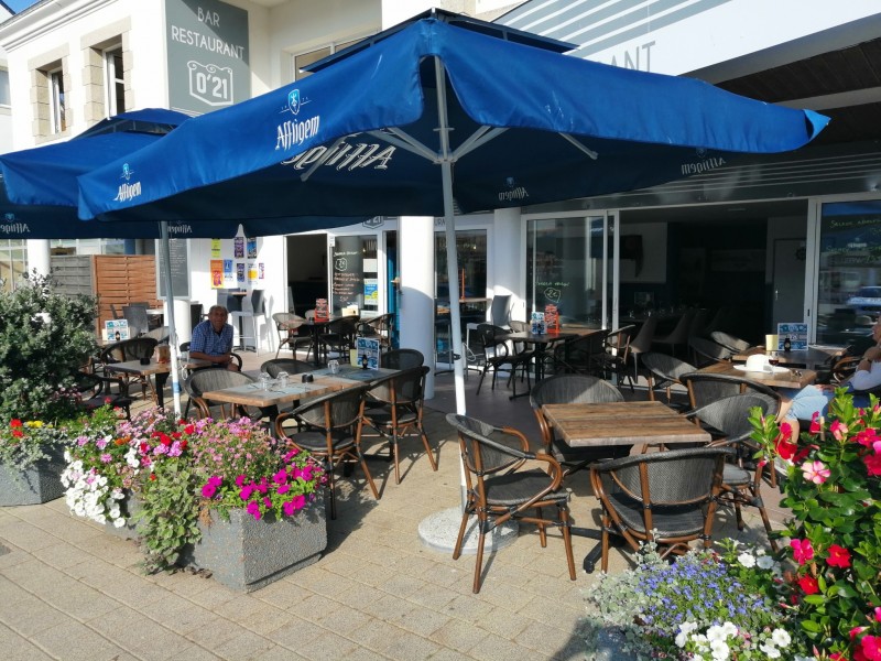 Restaurant 0'21 La Turballe terrasse