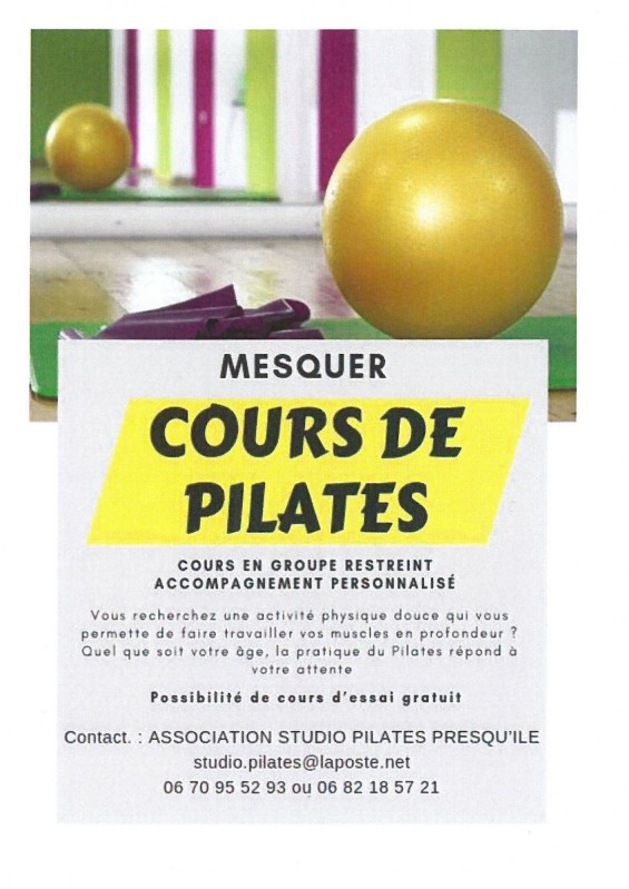 Association Studio Pilates Presqu'île - Mesquer-Quimiac