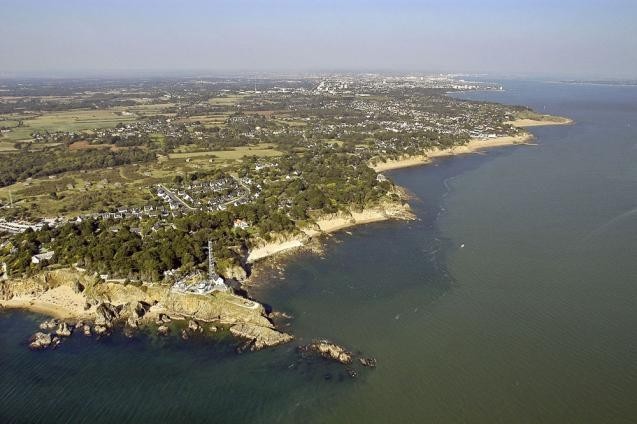 Croisières découvertes sur la Loire et l'Atlantique - Le Port de tous les Voyages - Saint-Nazaire vue du ciel