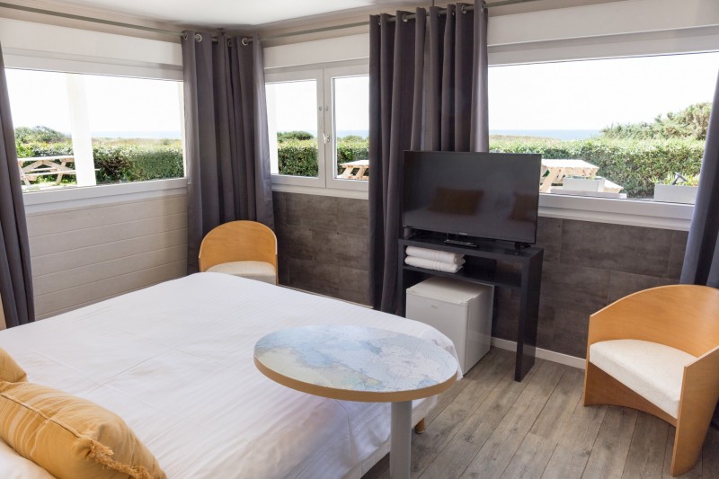 Chambre Double Vue sur Mer rez de Jardin