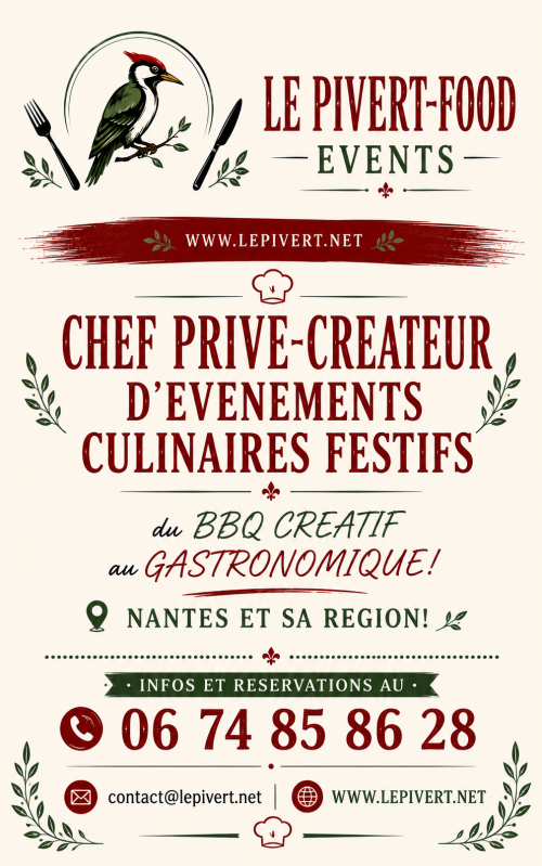 Le Pivert Food Events - Chef Privé