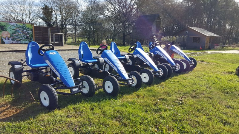 Monkey Forest Aventures & Loisirs - circuit de pedal'kart - Saint-Molf