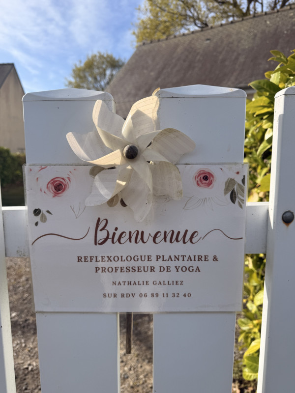 Nathalie Galliez - réflexologie plantaire et cours de yoga