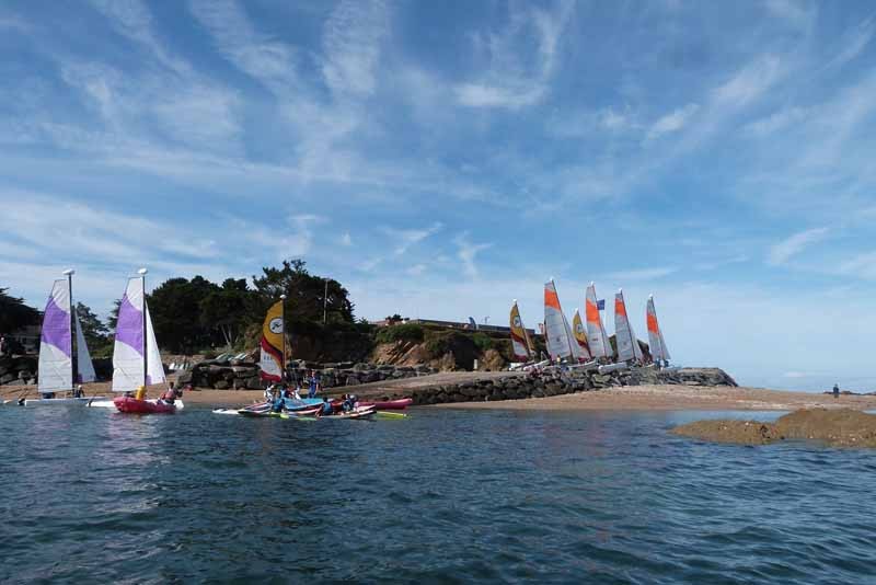 Nautisme en pays blanc base Toul Ru - Voiliers - Mesquer Quimiac