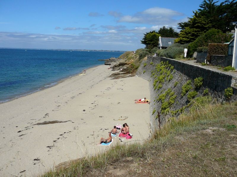 Plage de Port au Loup à Piriac-sur-Mer, instant détente sur la plage