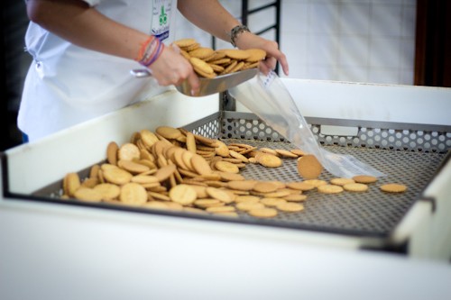 Einheimische Kekse Fabrik - ​Biscuiterie Saint-Guénolé 