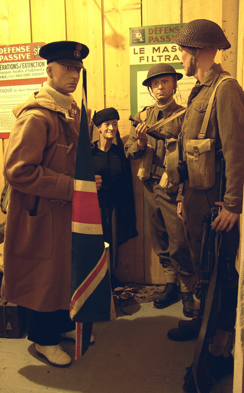 Musée du Grand Blockhaus à Batz-sur-Mer : raid britannique