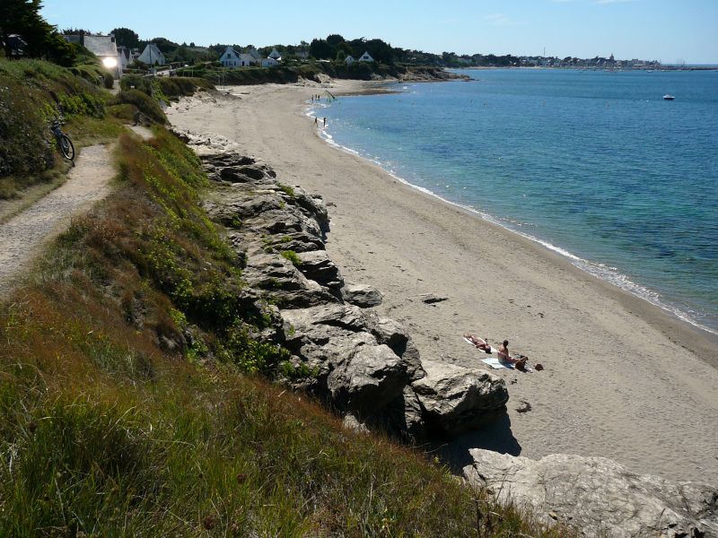 Plage de Port au Loup à Piriac-sur-Mer, sentier côtier à découvrir