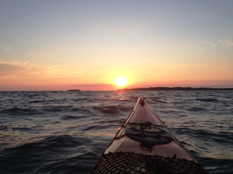 Sortie kayak de mer au coucher du soleil - Au fil des eaux - Arzal