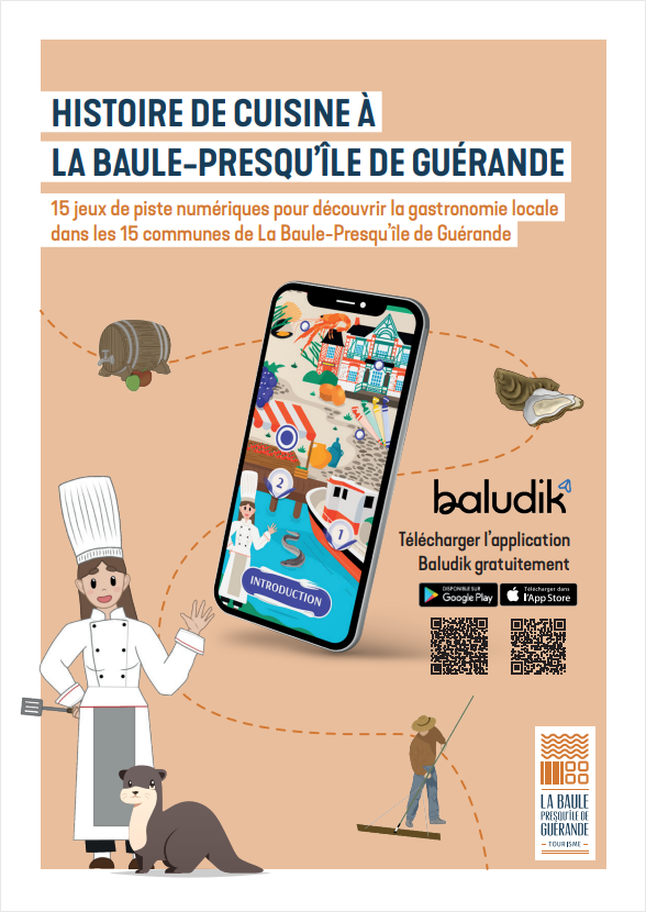 15 jeux de piste numériques - Application Baludik