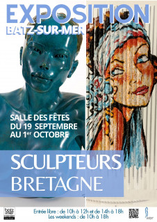 Exposition Sculpteurs Bretagne Batz-sur-Mer