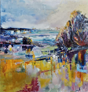 un-buisson-et-au-loi-huile-au-couteau-70x70cm-nadia-charpentier-artiste-pei-2595778