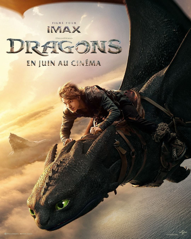 Cinéma plein-air - Dragons - © Affiche Dragons Cinéma plein-air - Dragons