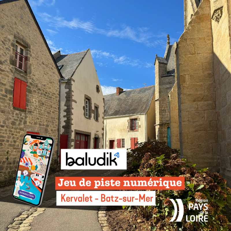 Jeux de piste numérique à Batz-sur-Mer - Application Baludik