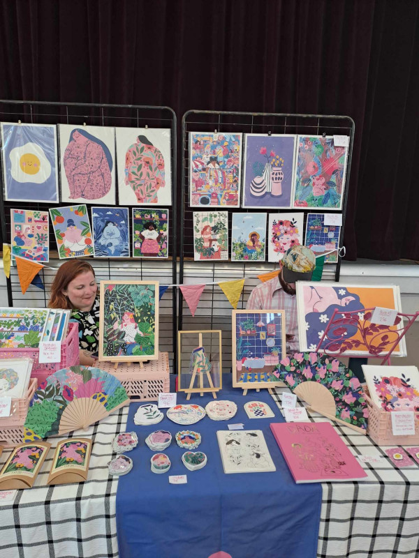 stand-1 Salon de l'illustration #4 - Batz-sur-Mer stand-1 Salon de l'illustration #4 - Batz-sur-Mer