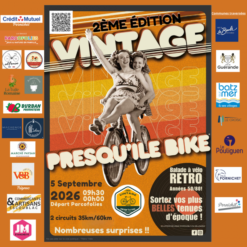 Vintage Presqu'île Bike - © Vintage Presqu'île Bike Vintage Presqu'île Bike