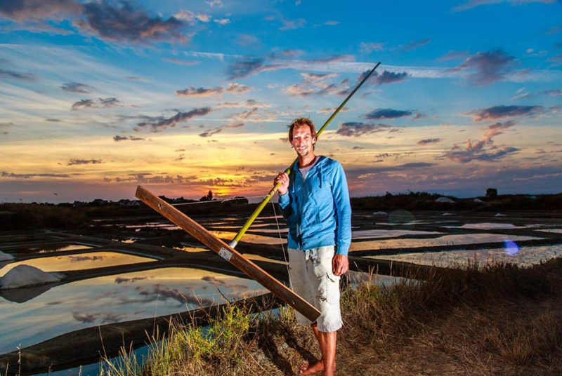 Visite des marais salants par Arc en sel