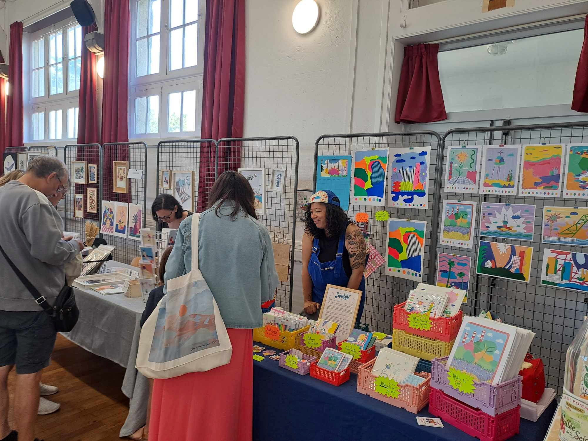 stand-4 Salon de l'illustration #4 - Batz-sur-Mer